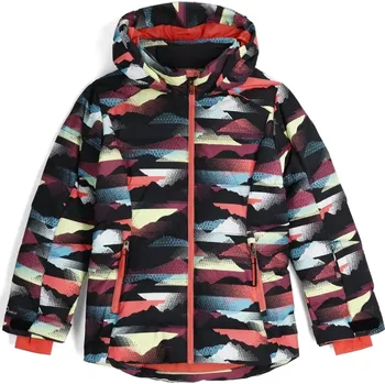 Lyžařská bunda SPYDER Zadie Synthetic Down Jacket JR - Multi Mountain Print 12