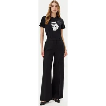 KARL LAGERFELD T-Shirt A2W17119 Černá Regular Fit XL