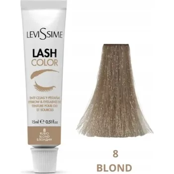 Barva na řasy a obočí Barva na obočí a řasy Levissime Lash Barva blond 8 15 ml