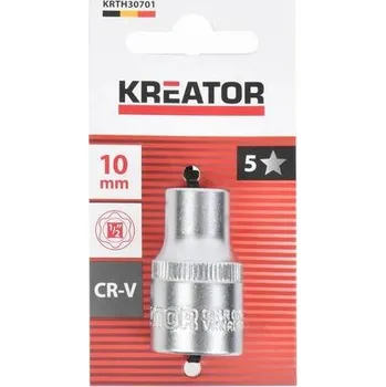 Gola hlavice Nástrčná hlavice (ořech) 10mm 1/2" Kreator KRTH30701