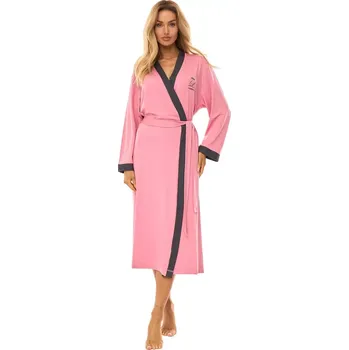 Dámský župan L&L 2505 M-164/98/106 švestková