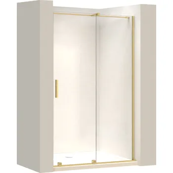 Sprchové dveře REA SPRCHOVÉ DVEŘE MONTANA BRUSH GOLD 120 cm