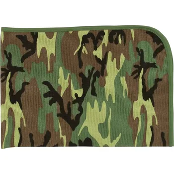 Dětská deka Kojenecká maskáčová deka zavinovačka WOODLAND