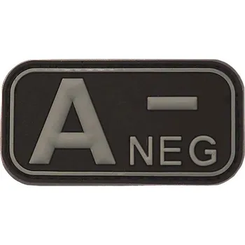 Nášivka Nášivka 3D PVC A- negative