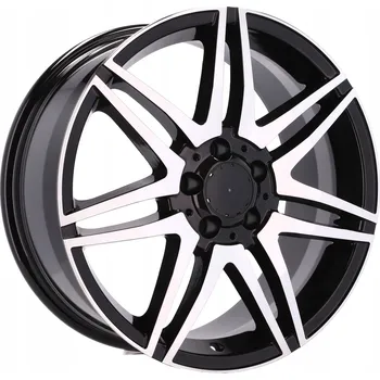 Alu kolo Hliníkový disk RacingLine BY274 7.5" x 17" 5x112 ET 47