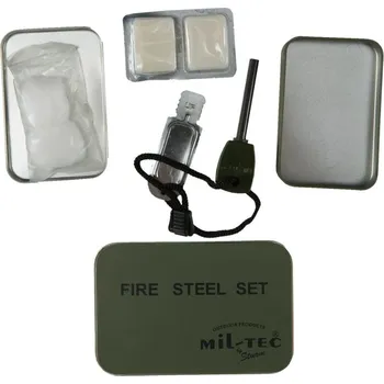 Podpalovač Krabička FIRE STEEL SET
