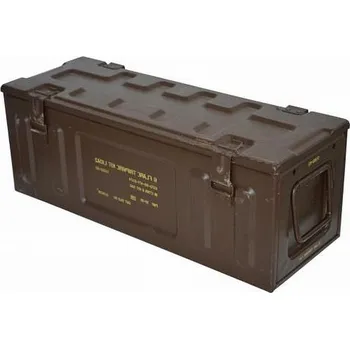 Úložný box Muniční bedna kovová BRITISH ARMY