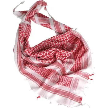 Palestinský šátek bíločervený