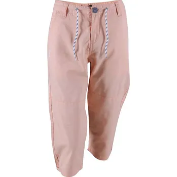 MARINE - 3/4 kalhoty (bavlna, twill) - růžové, Velikost: 42