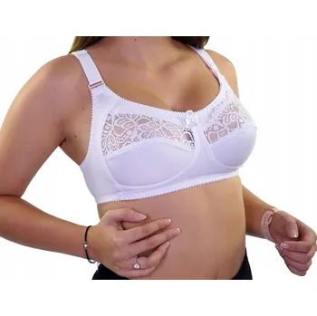 Podprsenka Podprsenka Stella bílá měkká nevyztužená 110C