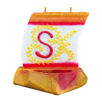 Svíčka Svíčka LOĎKA S PÍSMENEM S