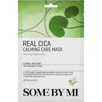 Pleťová maska Some By Mi Sada zklidňujících pleťových masek Real Cica (Calming Care Mask) 20 x 20 g + 2 měsíce na vrácení zboží