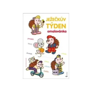 omalovánky Ježečkův týden omalovánka - poškozené