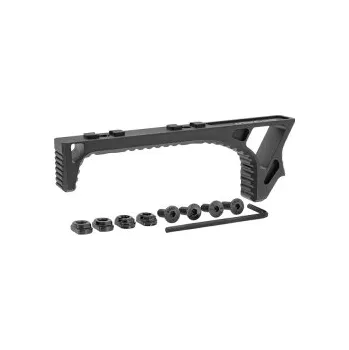 CNC Aluminium handstop pro M-lok - Černý