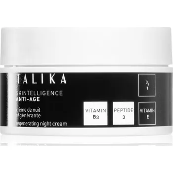 Pleťový krém Talika Skintelligence Anti-Age Regenerating Night Cream regenerační noční krém proti stárnutí a na zpevnění pleti 50 ml