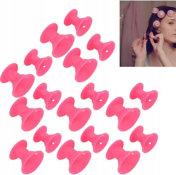 Vrták SILIKONOVÉ KULKY NA VLASY 20 KUSŮ