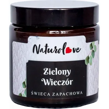 Svíčka Sójová vonná svíčka ZELENÝ VEČER ALOE Naturolove