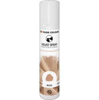 Potravinářské barvivo Barvivo ve spreji Food Colours 100 g 100 ml 1 ks béžová