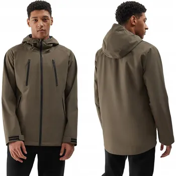 Dámské oblečení 4F KURTKA MĘSKA PRZEJŚCIOWA MEMBRÁNA 8000 4FWSS24TTJAM435 KHAKI vel. L