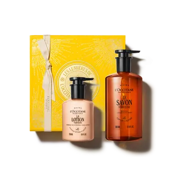 Kosmetická sada Sada za speciální cenu - Duo péče o ruce Verbena a Bambucké máslo