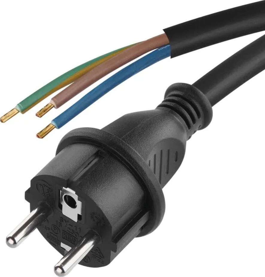 EMOS Flexo šňůra 3 x 1.5 mm, délka 3 m