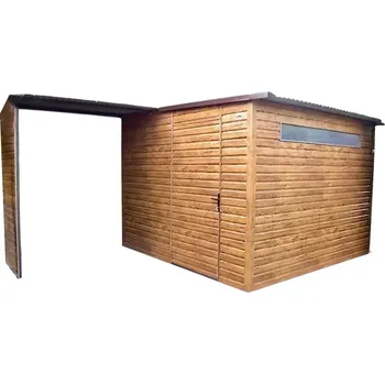 Zahradní domek 11B. Zahradní domek zlatý dub 3 x 3 + STŘÍŠKA
