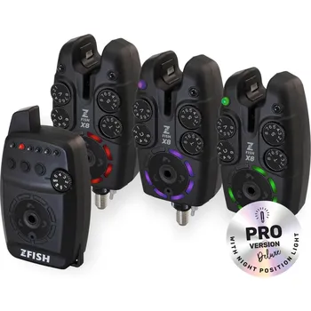 Signalizátor záběru Zfish Sada signalizátorů Zfish ZX8 - 3 + 1