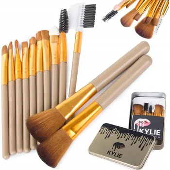 Kosmetický štětec PROFESIONÁLNÍ SADA ŠTĚTCŮ NA MAKE-UP 12 ks
