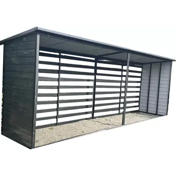 Přístřešek na auto 8P. Přístřešek na dřevo 6 x 1