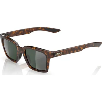 Motocyklové brýle Sluneční brýle 100% Erba se zeleným sklem