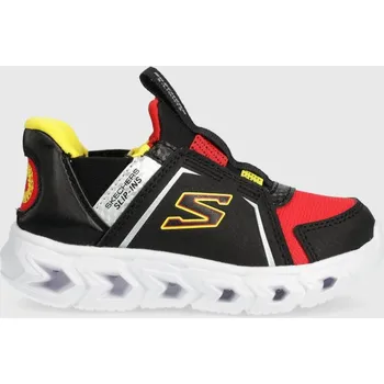 Chlapecké tenisky Dětské sneakers boty Skechers HYPNO-FLASH 2.0 BRISK-BRIGHTS černá barva 403830N 99A, EUR 22