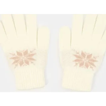 Rukavice Sinsay - Rukavice - krémová - 1343X-01X - 1343X-01X-ONE