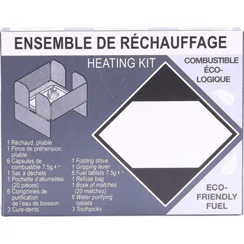 Turistický vařič Nouzová sada na ohřev jídla BCB