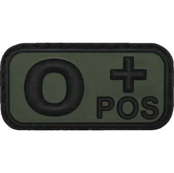 Nášivka Nášivka 3D PVC 0+ POS bojová