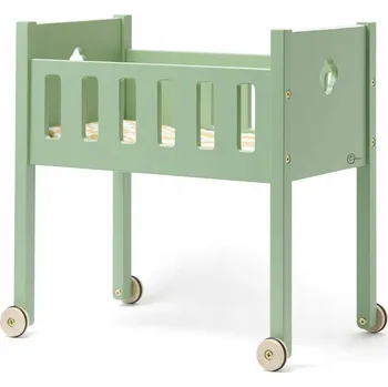 Doplněk pro panenku Kid's Concept - Postýlka pro panenky zelená CARL LARSSON