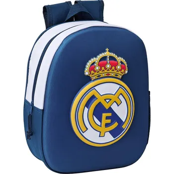 Dětský batoh Safta • Dětský 3D batoh FC Real Madrid - 9L