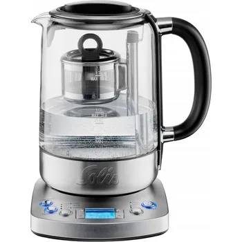 Rychlovarná konvice Elektrická konvice Solis Tea Kettle Automatic 2000 W 1,7 l stříbrná/šedá