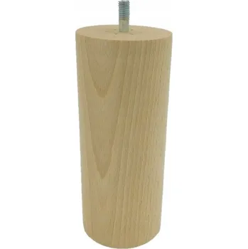 Obraz Dřevěná noha válec průměr 60mm surová 18cm