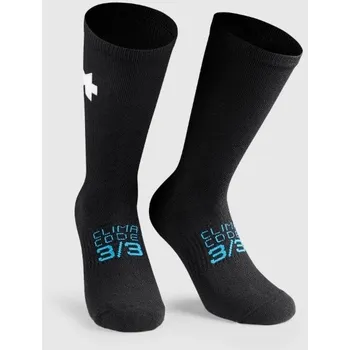 Dámské ponožky Ponožky ASSOS P1 Zimní Black Series 0 [35-38]