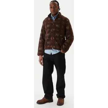 Pánská mikina Jack & Jones Fleecová mikina Norrebro 12291531 Bordó Regular Fit XXL