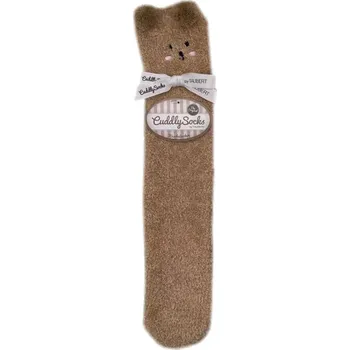 Dámské ponožky Dámské ponožky s motivem medvídka Taubert 732153588 čokoládová velikost 36-40