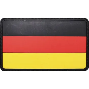 Nášivka Nášivka 3D PVC vlajka NĚMECKO