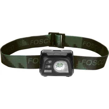 Svítilna Svítilna čelová taktická 140 lumenů ČERNÁ