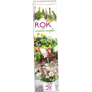 Kalendář Aria-Cards Nástěnný kalendář kravata Rok v zahradě 2026