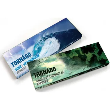 Zapalovač Vodě a větruodolné zápalky TORNÁDO