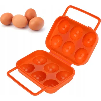 Dóza na potraviny Nádoba KRABIČKA NA VEJCE x6 Organizér na zmrzlinu