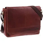 Sendi Design Pánská kožená messenger taška Sendi SANDO koňakově hnědá