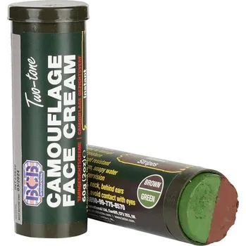 Vybavení pro přežití Maskovací krém BCB Two Tone hnědá-zelená 60gr