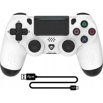Herní příslušenství Bezdrátový ovladač pro PS4 Elektron bílý