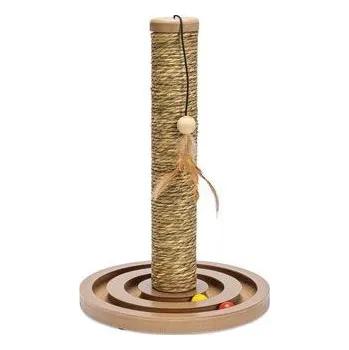 Škrabadlo sloupek s hračkou Brigitte 44x30cm KAR